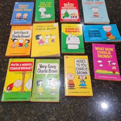 Collection Of 1960's Charlie Brown Books