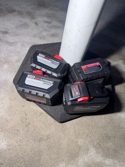 Milwaukee 12Ah brand new battery, price for each one