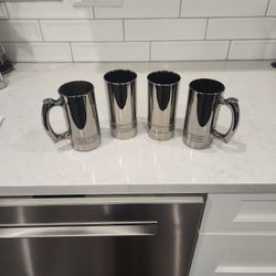 Snap-On Tools Chrome Drinking Glasses And Mugs