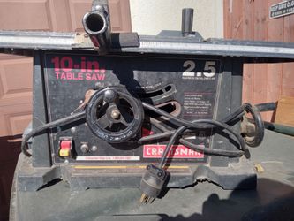 Craftsman 10" Tablesaw