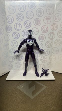 marvel legends ultimate spider man symbiote suit rare