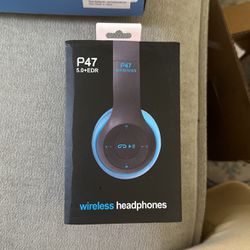 New P47 5.0+ EDR Wireless Headphones