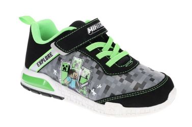Minecraft Lighted Boys Athletic Shoes