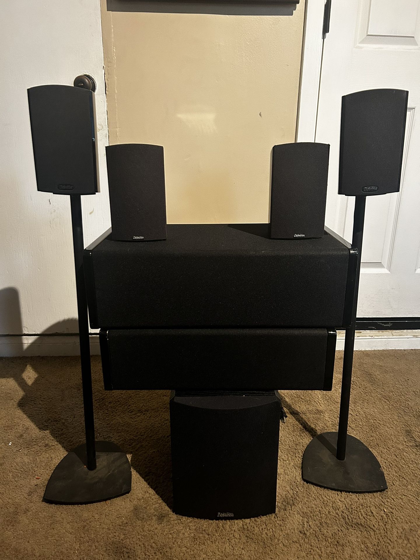 Full Definative Surround Sound System Set
