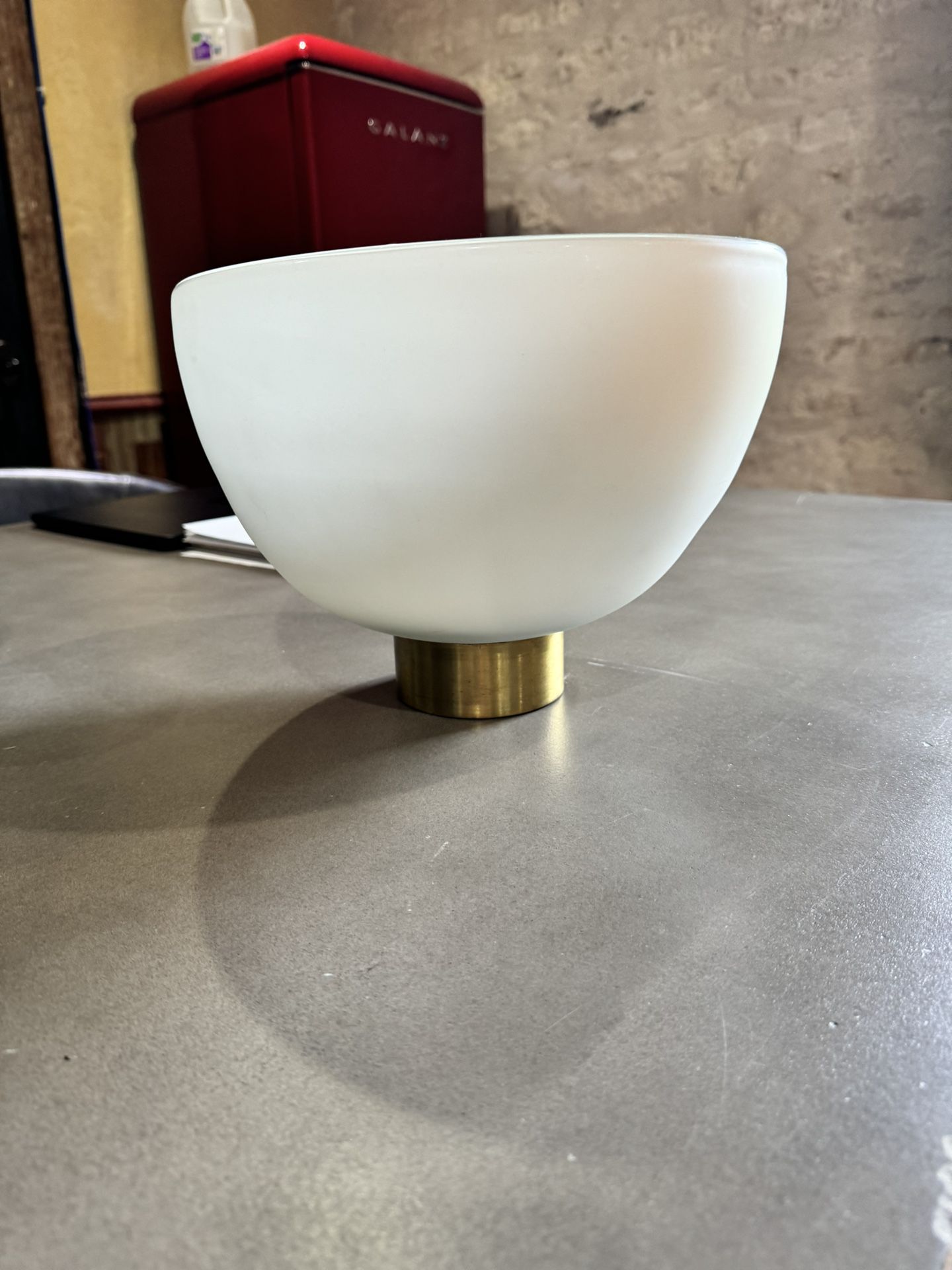 White And gold Centerpiece Bowl 