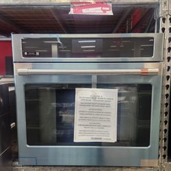 Cafe 30 Inch Electric Convection Single Wall Oven Stainless Steel 