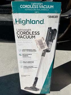 Cordless vacuum