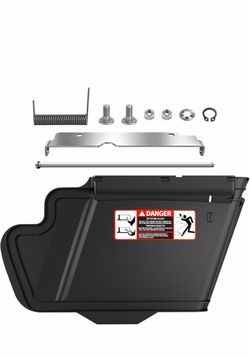 TCA16388 Discharge Chute Kit Compatible with John D-eere for 54C, 54D, 48C, 62D, X300, X304, Z355E, Z355R, Z375R Lawn Tractors, Replaces TCA16387 AM12