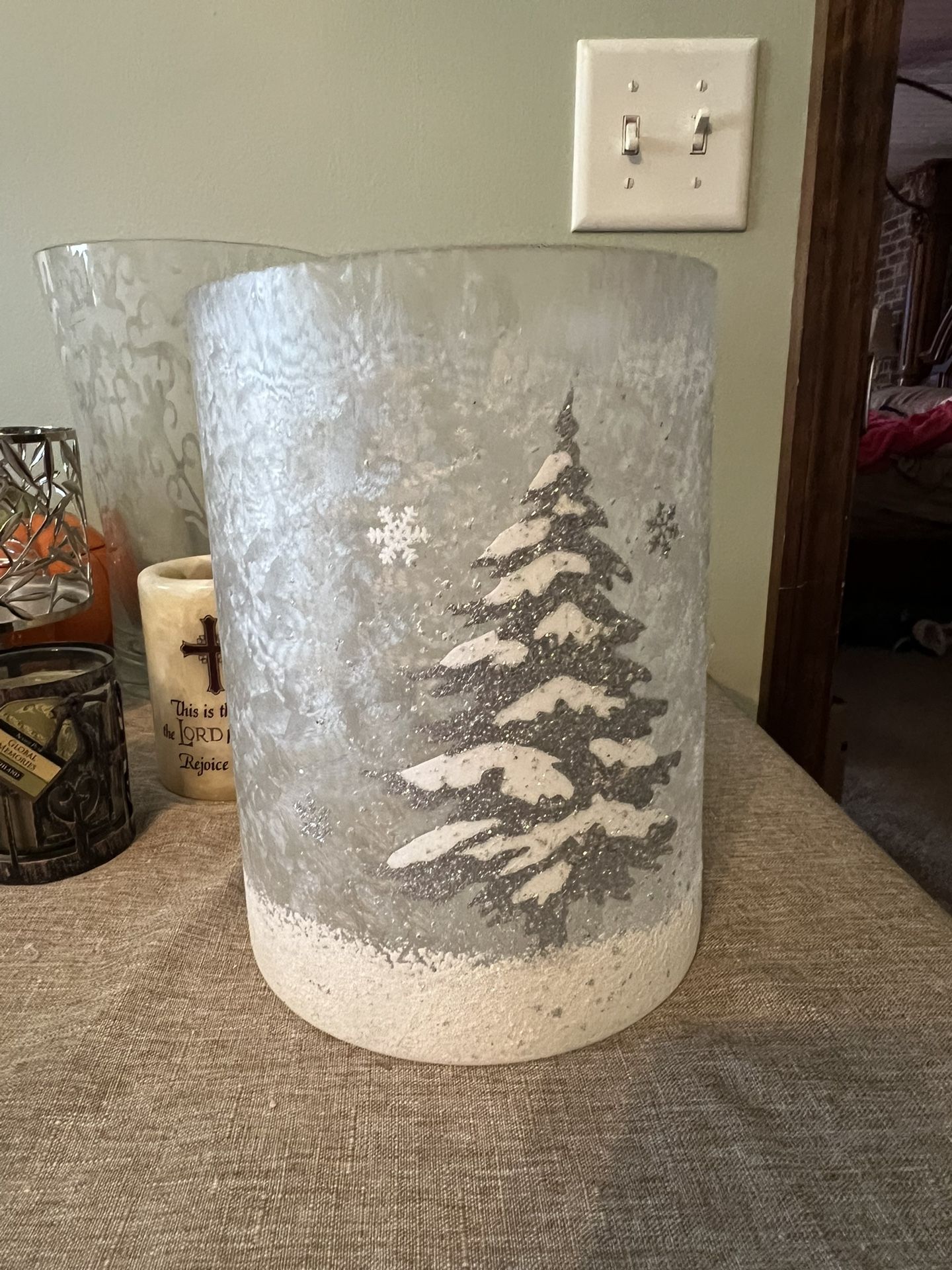 Large Candle Decor Holder 