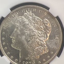 1879 Morgan Silver Dollar 