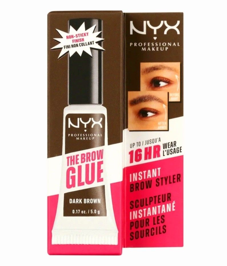 NYX Dark Brown Brow Glue