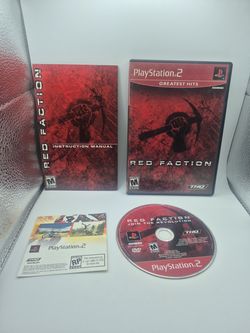 Red Faction Greatest Hits (Sony PlayStation 2, 2002) CIB