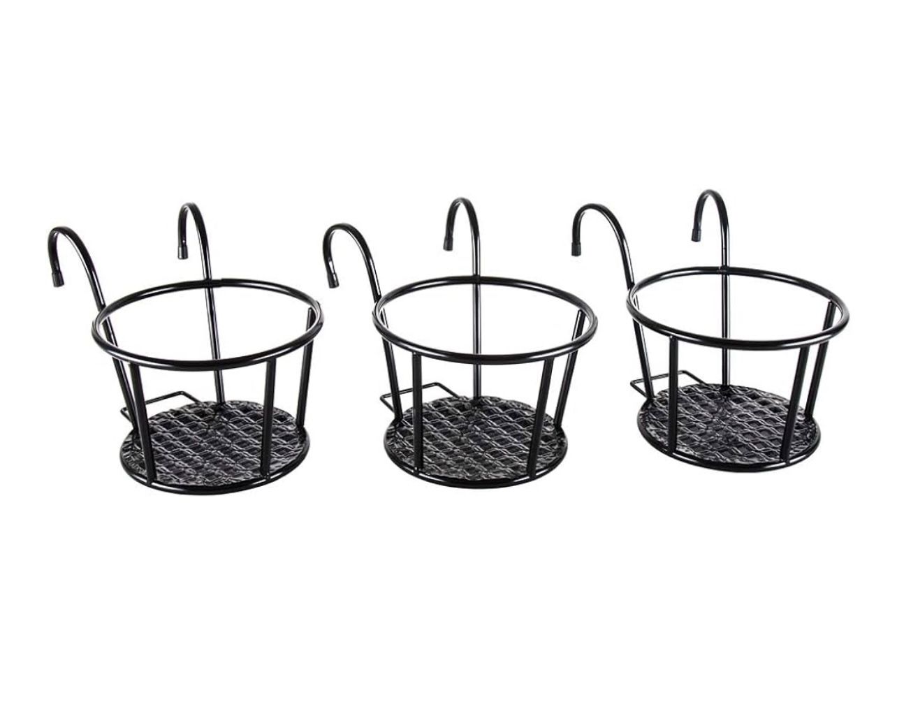 Metal Hanging Baskets Flower Pot Holder
