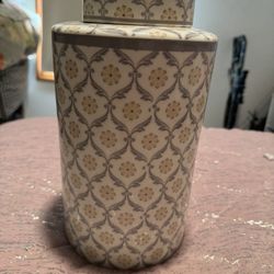 New Cairo Floral  Small Canister 