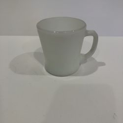 Vintage Fire king milk glass coffee mug