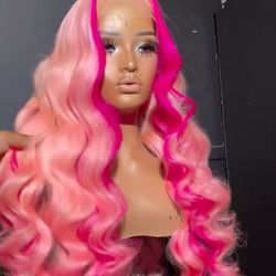 Ombre Lace Front Wigs 100% Virgin Hair 