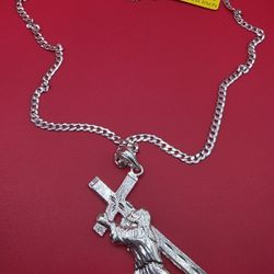 925 Sterling Silver Chain W/ Charm 