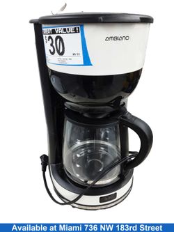 Ambiano Retro Coffee Maker Black Other Collectible