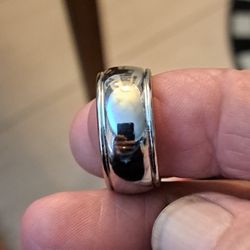Stainless Steel Band Ring. Size 6 Through 12