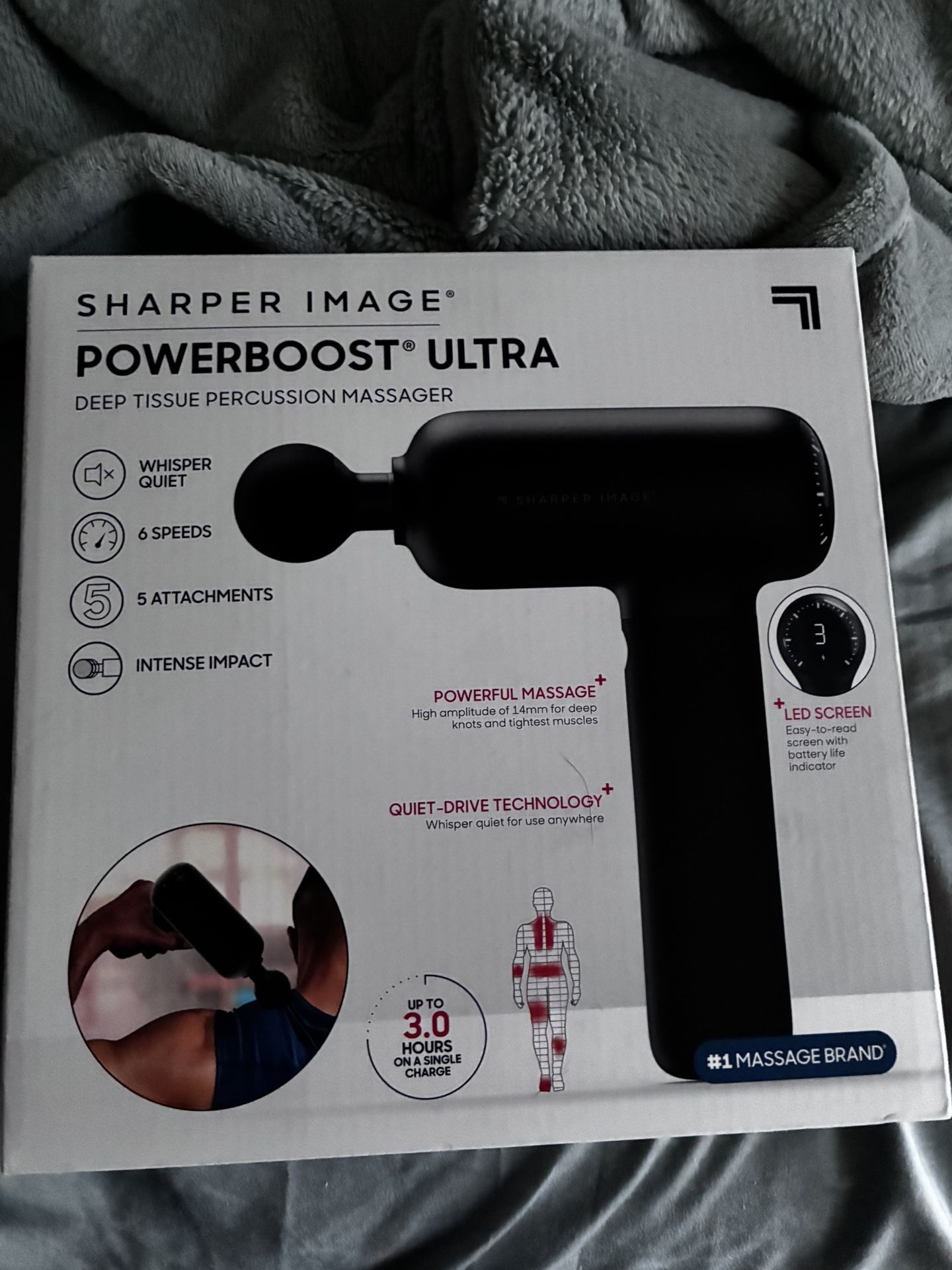 Sharper Image Massage Gun