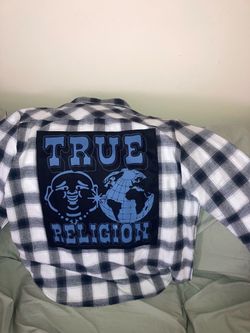 Tru Religion flannel $50 OBO