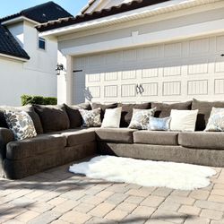 Grey Large Sectional 