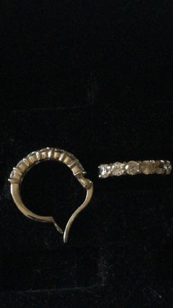 Earrings 925 sterling /Czech