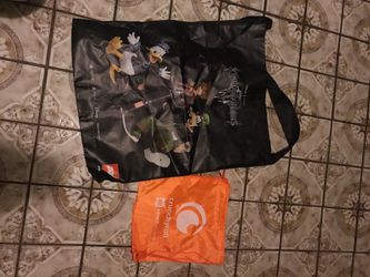 Kingdom hearts and crunchyroll bag