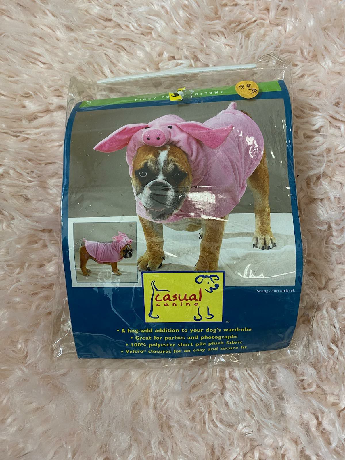 large pig dog/pet costume 8$