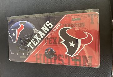 Houston Texans License Plate 