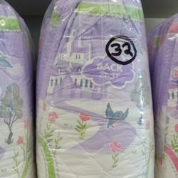 Huggies Pull Ups - Girl  2t -3t .Pack 32 units