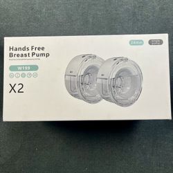 New W199 Double Hands Free Breast Pump