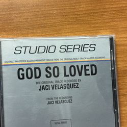 Jaci Velasquez God So Loved Soundtrack CD + Lyrics and Lead Sheet 
