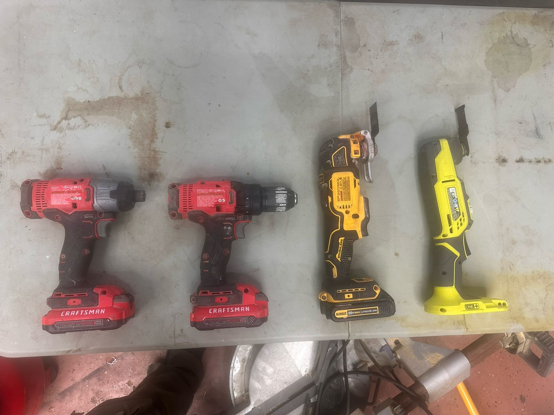 Assortment Of Power Tools