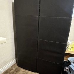 memory foam mattress twin Leather ottoman 