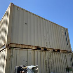 20 ft Finished Interior Insulated Wall Storage Container / Shed 