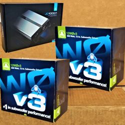 🚨 BLACK FRIDAY 🚨 JL Audio Bass System Dual 12" W0v3 Subwoofers Monoblock Power Amplifier 1200 Watts 12W0v3 Bass Package 🚨 No Credit Needed 🚨 