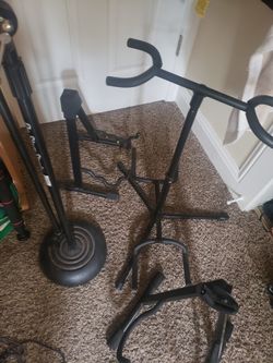 Guitar Stands and Mic Stand