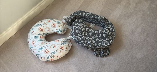My Brest Friend Nursing Pillow and off brand Boppy Nursing Pillow Set
