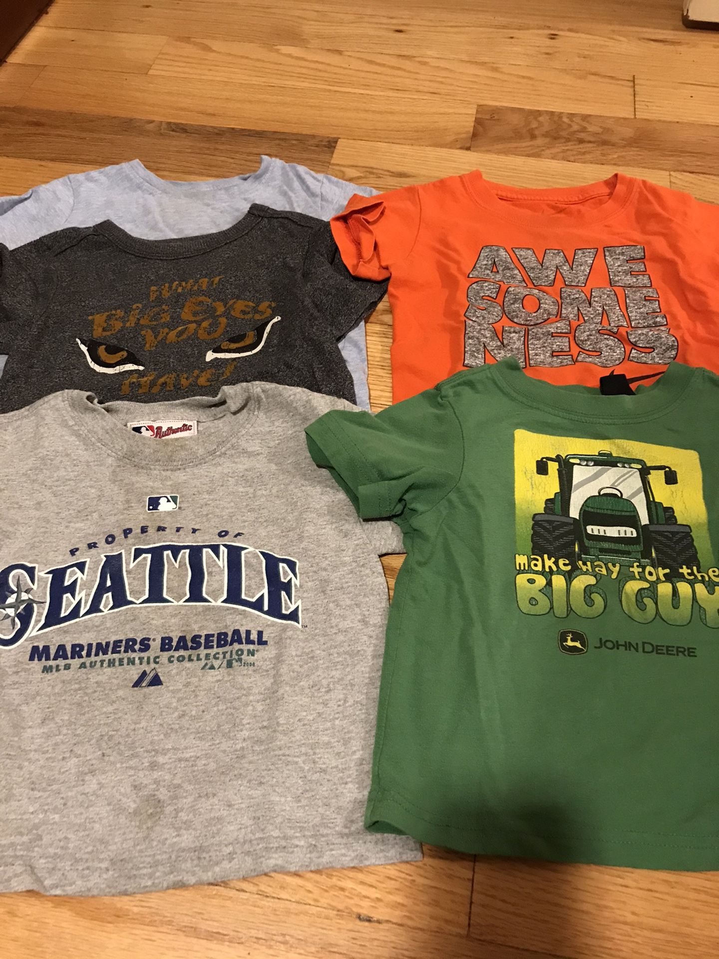 Lot of t-shirts: size 18mos. -2T