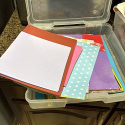 Scrapbook Paper & Stickers