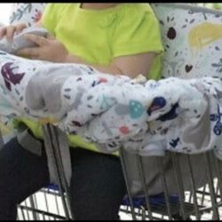 Baby Shopping Cart And High Chair Cover