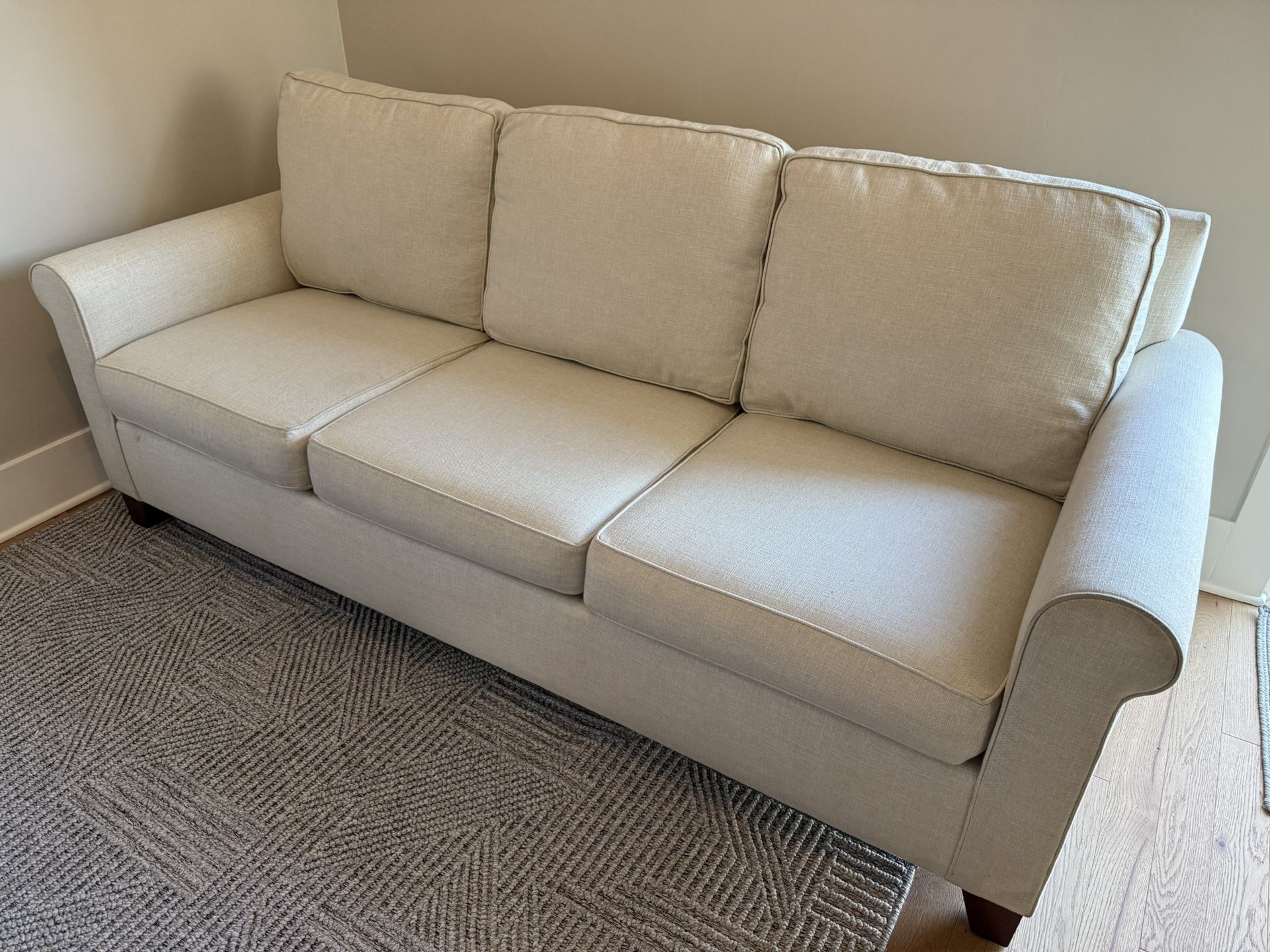 Pottery Barn Couch - Cameron Roll Arm