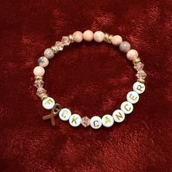 Breast Cancer Awareness Bracelet.