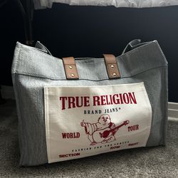 True Religion Extra Large Tote Bag