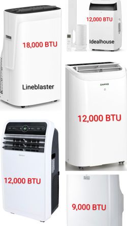 Best Deal No Joke $100 each Brandnew Portable AC Units w/  accessories  included