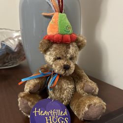 Boyd's Bears Heartfilled Hugs Brown Plush Bear Miniature