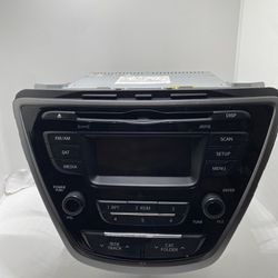 2014-2016 HYUNDAI ELANTRA  AM/FM RADIO CD MP3 PLAYER TESTED OEM 96170-3X156GU