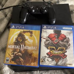 1tb Ps4 With 2 Games