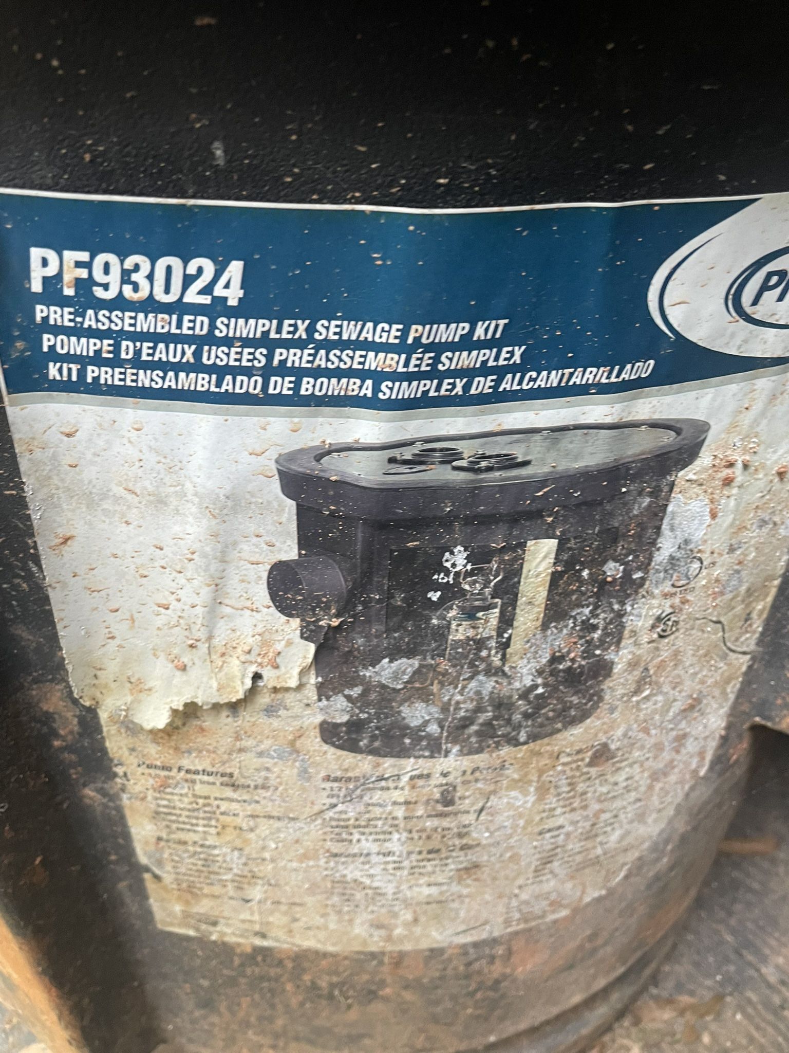 Pre Assembled Sewage Pump Kit